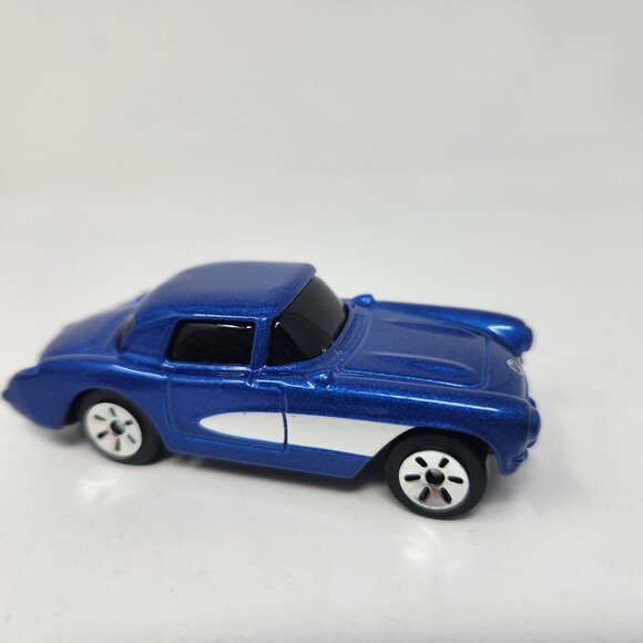 Maisto Navy Blue ‘57 Chevrolet Corvette Car Diecast 1:64 - Picture 1 of 8